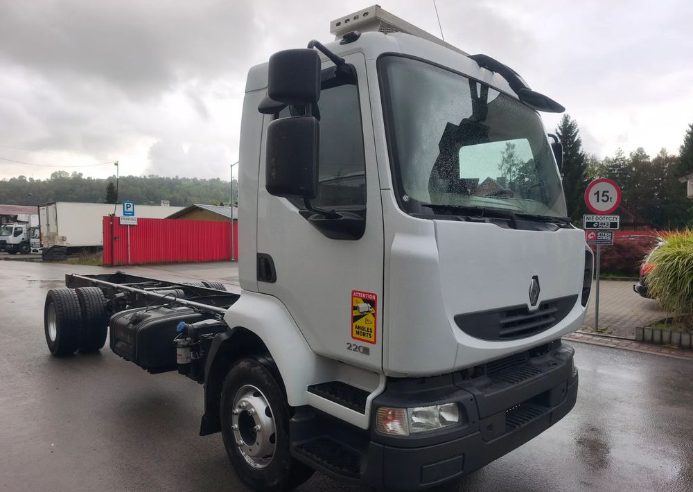 Renault Midlum 220.14 220.16 rama do zabudowy poduszka - Chassis lastebil: bilde 2 Renault Midlum 220.14 220.16 rama do zabudowy poduszka - Chassis lastebil: bilde 2