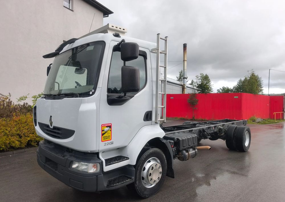 Renault Midlum 220.14 220.16 rama do zabudowy poduszka - Chassis lastebil: bilde 1 Renault Midlum 220.14 220.16 rama do zabudowy poduszka - Chassis lastebil: bilde 1