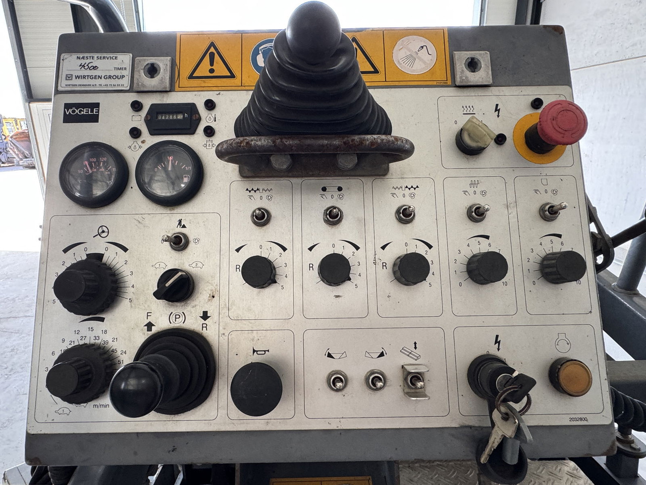 Vögele Super 800 - Asfaltutlegger: bilde 4 Vögele Super 800 - Asfaltutlegger: bilde 4