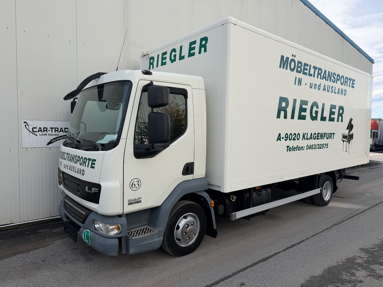 DAF LF 45.140 Koffer/LBW /TÜV - Varebil med skap: bilde 1 DAF LF 45.140 Koffer/LBW /TÜV - Varebil med skap: bilde 1