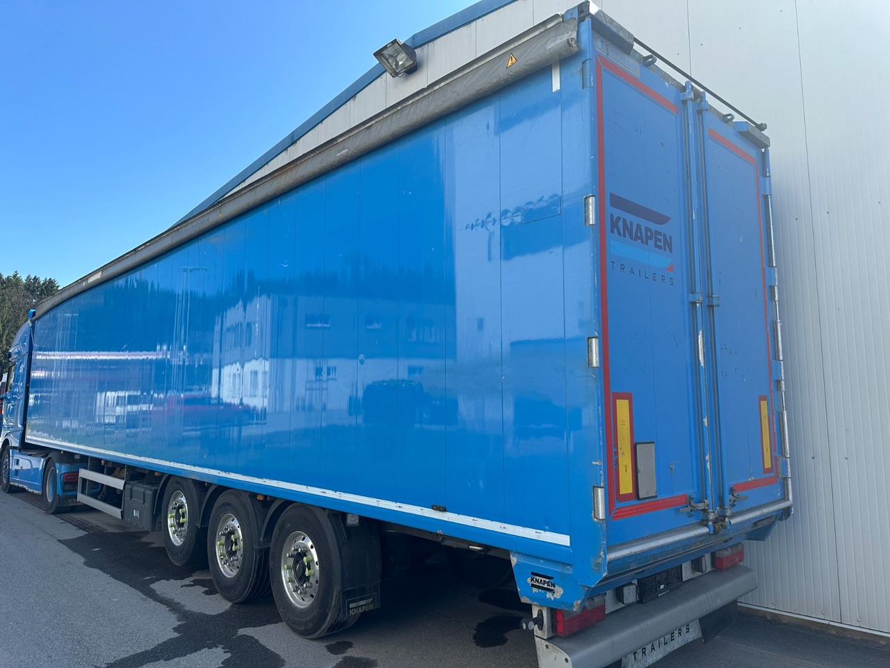 Knapen ALU LIFT E-Verdeck Müllplane - Med walking floor semitrailer: bilde 4 Knapen ALU LIFT E-Verdeck Müllplane - Med walking floor semitrailer: bilde 4