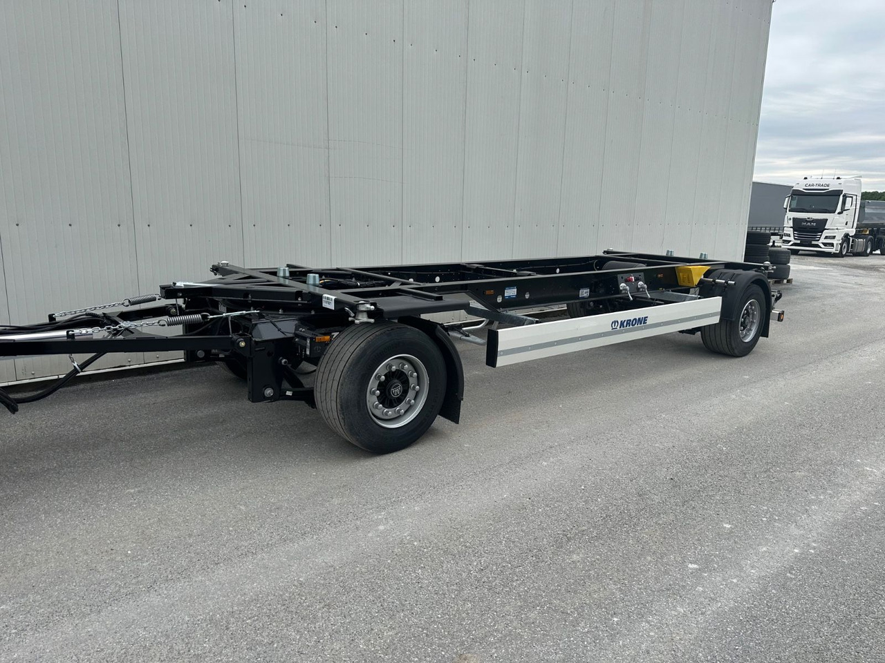 Krone SD Maxi - Container-transport/ Vekselflak tilhenger: bilde 1 Krone SD Maxi - Container-transport/ Vekselflak tilhenger: bilde 1