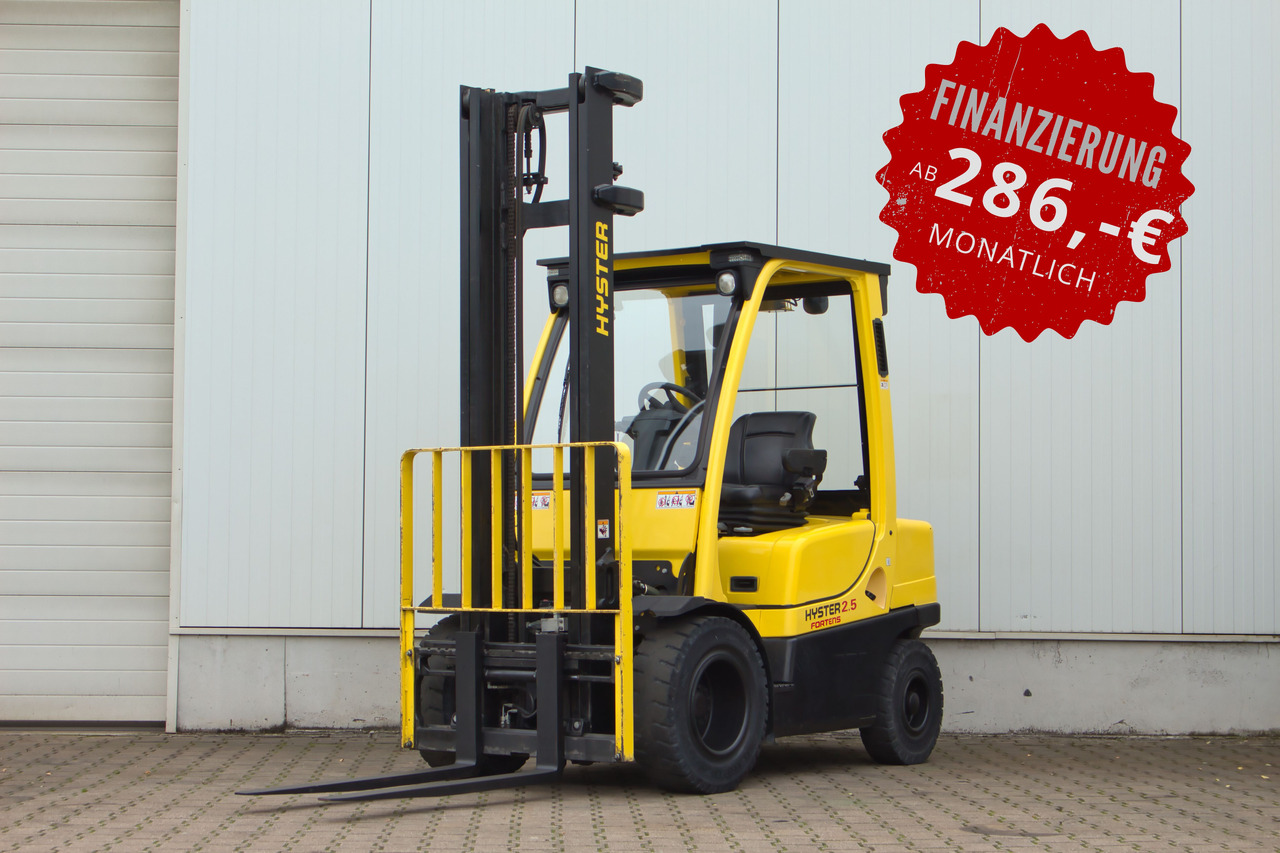 HYSTER Hyster H2.5FT - nur 1370h - Bj. 2013 - mit Beleuchtung - Dieseltruck: bilde 1 HYSTER Hyster H2.5FT - nur 1370h - Bj. 2013 - mit Beleuchtung - Dieseltruck: bilde 1