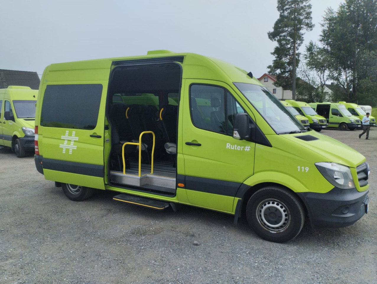 MERCEDES-BENZ SPRINTER 316 | 5 szt./pcs. - Minibuss, Persontransport: bilde 5 MERCEDES-BENZ SPRINTER 316 | 5 szt./pcs. - Minibuss, Persontransport: bilde 5
