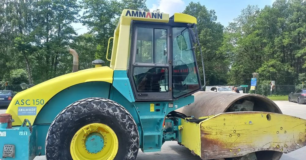 Ammann ASC 150 walec stal guma - Vals: bilde 1 Ammann ASC 150 walec stal guma - Vals: bilde 1