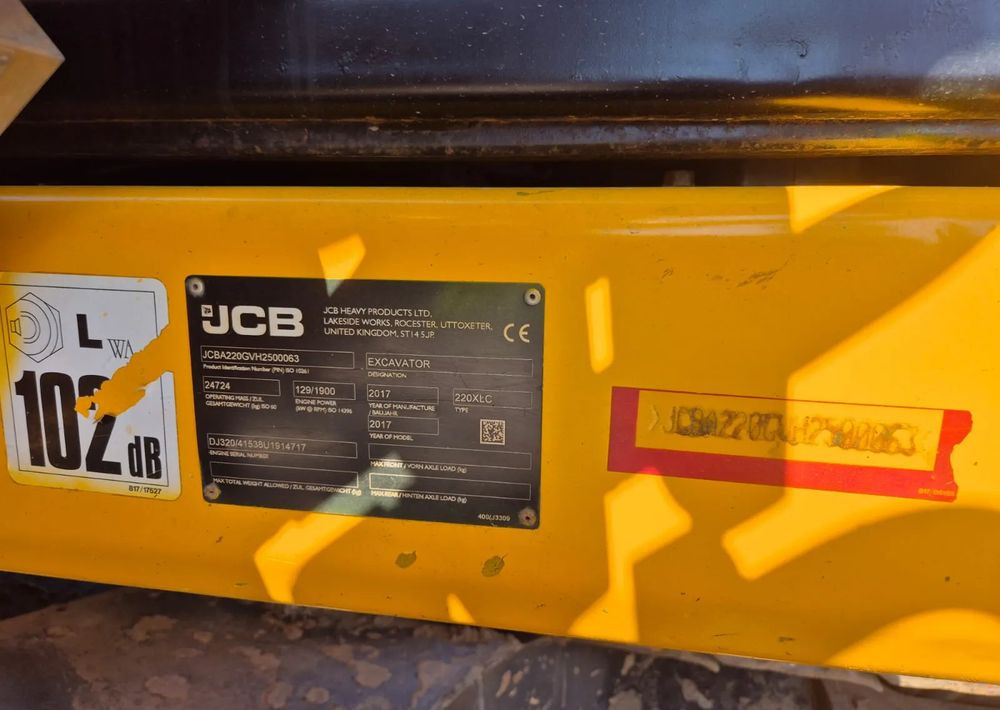 Leie  JCB 220xlc JCB 220xlc: bilde 14