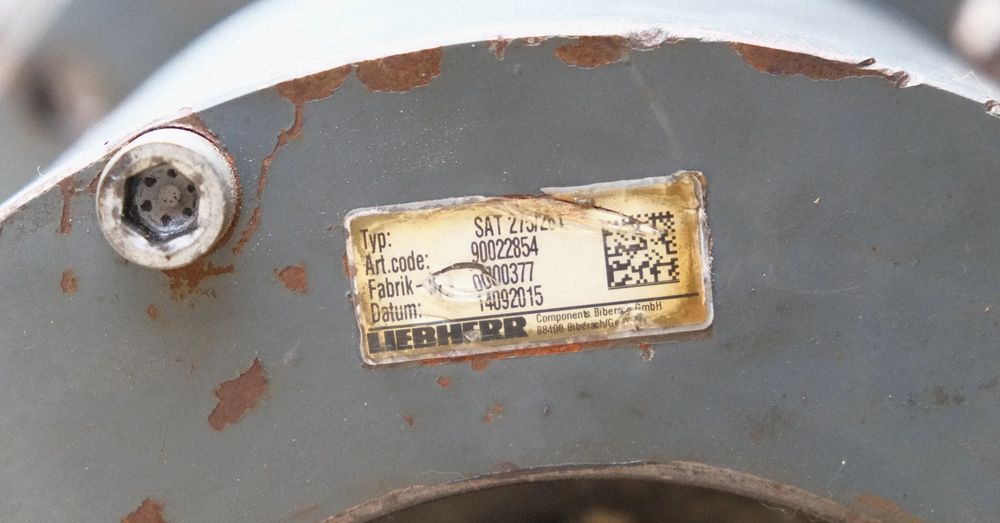 Reduktor obrotu R906,R916,R922,R926,R950 LH 30 SAT 215/251 do koparki liebherr A314,A316 ,R313,R317 R 900,R902 - Reservedeler: bilde 5 Reduktor obrotu R906,R916,R922,R926,R950 LH 30 SAT 215/251 do koparki liebherr A314,A316 ,R313,R317 R 900,R902 - Reservedeler: bilde 5