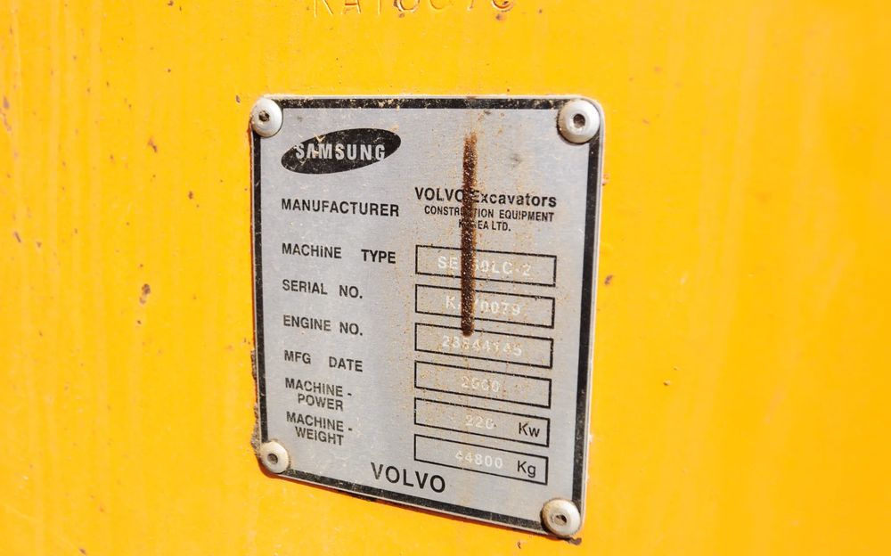 Zwolnica koparki Samsung SE 450 LC - Beltegraver: bilde 2 Zwolnica koparki Samsung SE 450 LC - Beltegraver: bilde 2