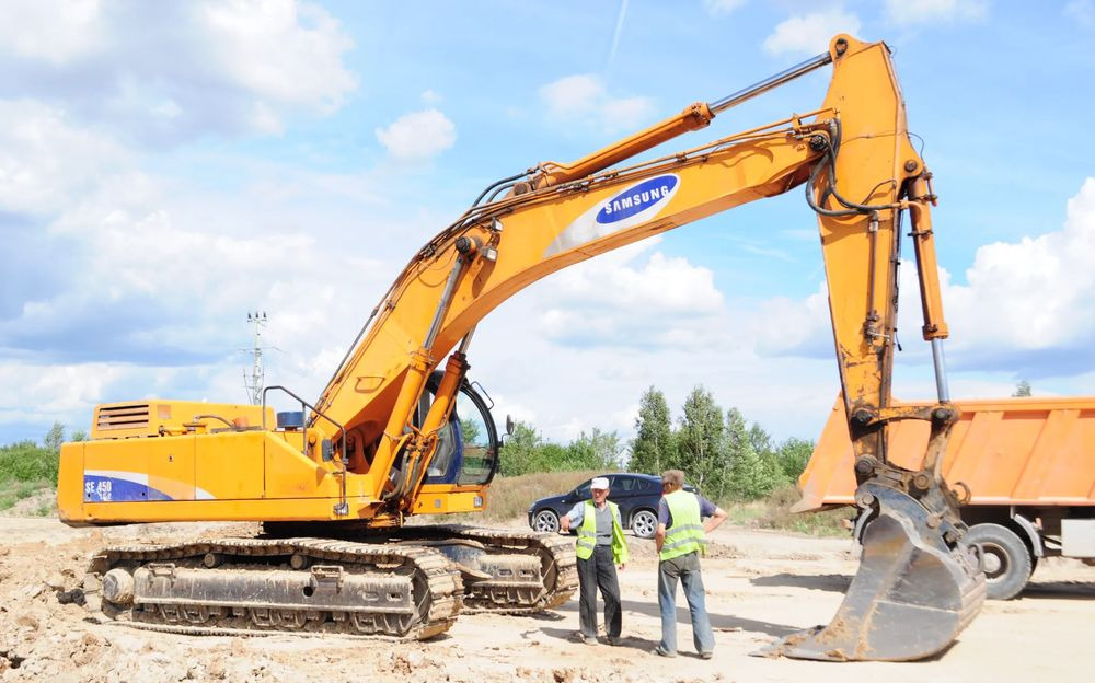 Zwolnica koparki Samsung SE 450 LC - Beltegraver: bilde 3 Zwolnica koparki Samsung SE 450 LC - Beltegraver: bilde 3