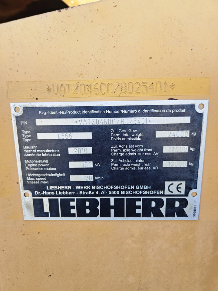 LIEBHERR L566 - Hjullaster: bilde 5 LIEBHERR L566 - Hjullaster: bilde 5