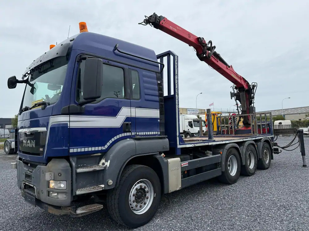 MAN TGS 35.440 *Epsilon Q170L*TRIDEM*Intarder - Planbil, Kranbil: bilde 1 MAN TGS 35.440 *Epsilon Q170L*TRIDEM*Intarder - Planbil, Kranbil: bilde 1