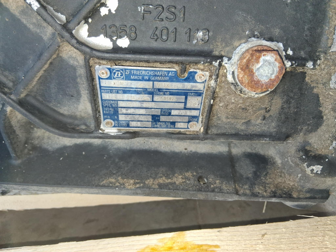 MAN TGS - Girkasse: bilde 3 MAN TGS - Girkasse: bilde 3