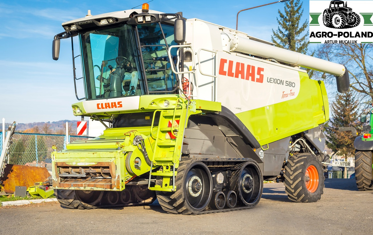CLAAS LEXION 580 TT - 3326 h - 2008 ROK - QUANTIMETER + VARIO 750 - LASER PILOT - Skurtresker: bilde 2 CLAAS LEXION 580 TT - 3326 h - 2008 ROK - QUANTIMETER + VARIO 750 - LASER PILOT - Skurtresker: bilde 2
