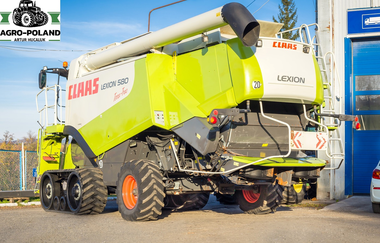 CLAAS LEXION 580 TT - 3326 h - 2008 ROK - QUANTIMETER + VARIO 750 - LASER PILOT - Skurtresker: bilde 4 CLAAS LEXION 580 TT - 3326 h - 2008 ROK - QUANTIMETER + VARIO 750 - LASER PILOT - Skurtresker: bilde 4