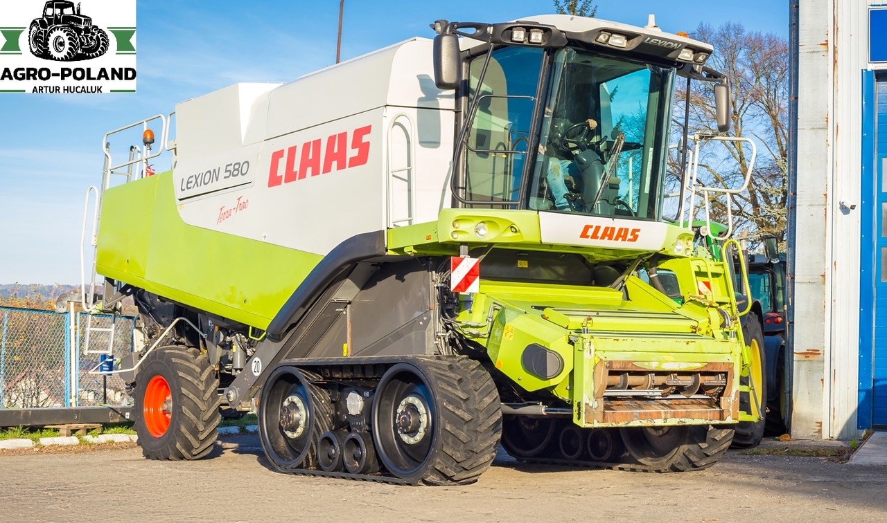 CLAAS LEXION 580 TT - 3326 h - 2008 ROK - QUANTIMETER + VARIO 750 - LASER PILOT - Skurtresker: bilde 1 CLAAS LEXION 580 TT - 3326 h - 2008 ROK - QUANTIMETER + VARIO 750 - LASER PILOT - Skurtresker: bilde 1