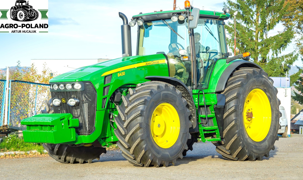 JOHN DEERE 8430 - 2008 ROK - 50 km/h 11.206 h - Traktor: bilde 3 JOHN DEERE 8430 - 2008 ROK - 50 km/h 11.206 h - Traktor: bilde 3