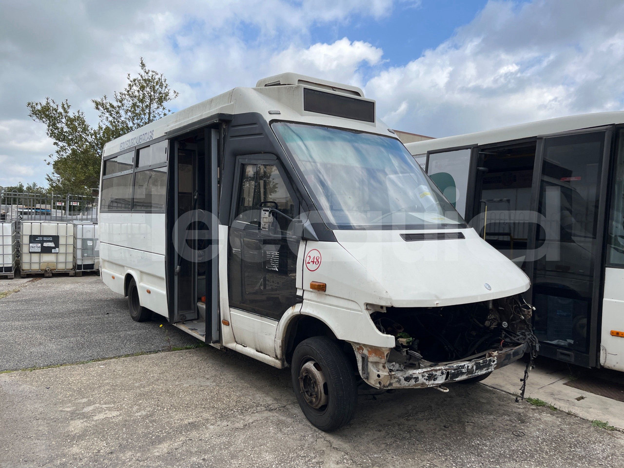 Mercedes-Benz 414T - Minibuss, Persontransport: bilde 1 Mercedes-Benz 414T - Minibuss, Persontransport: bilde 1