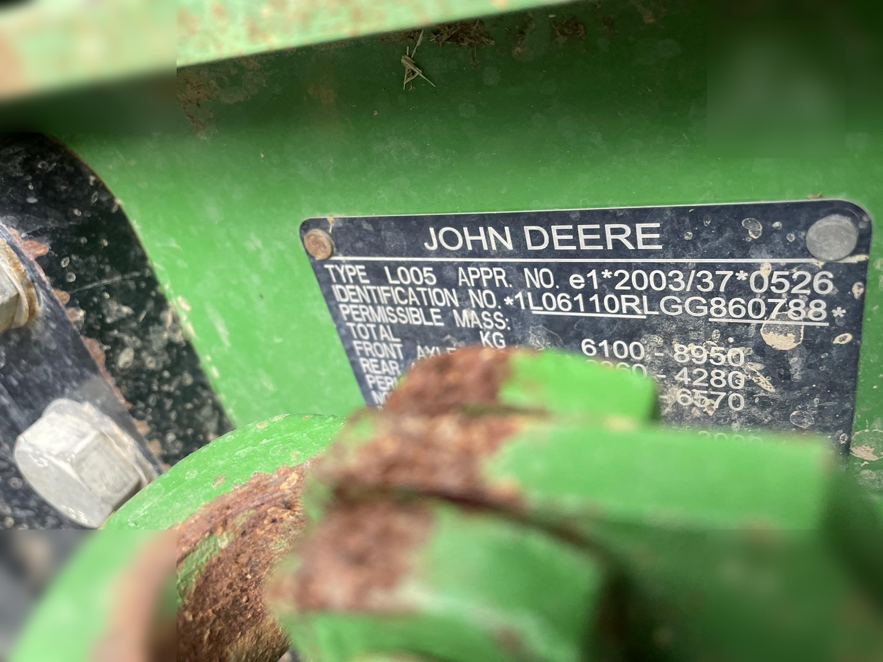 2016 JOHN DEERE 6110R - Traktor: bilde 2 2016 JOHN DEERE 6110R - Traktor: bilde 2
