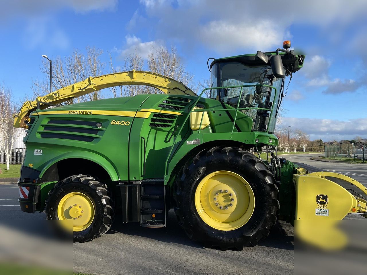 2018 JOHN DEERE 8400 - Forhøster: bilde 1 2018 JOHN DEERE 8400 - Forhøster: bilde 1