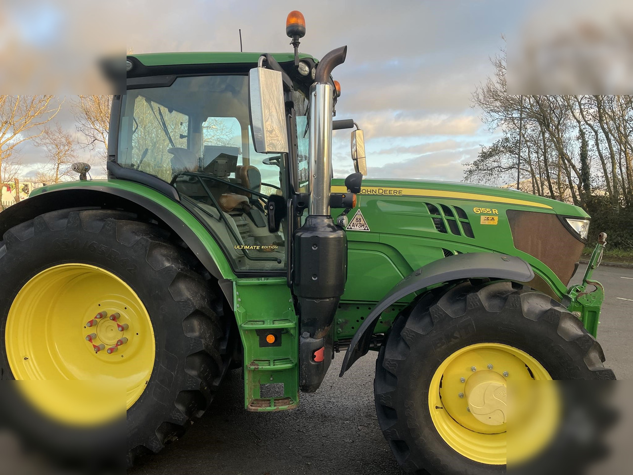 Traktor 2020 JOHN DEERE 6155R: bilde 6