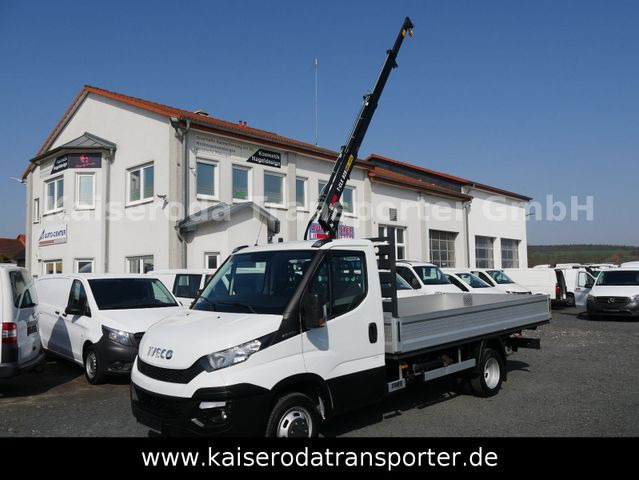 Iveco Daily 40c15 HA Pritsche Kran Hiab 995Kg Klima - Varebil med plan: bilde 3 Iveco Daily 40c15 HA Pritsche Kran Hiab 995Kg Klima - Varebil med plan: bilde 3