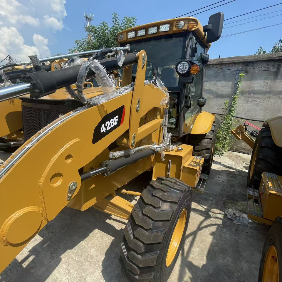 CATERPILLAR 428F backhoe loader powerful jcb - Traktorgraver: bilde 3 CATERPILLAR 428F backhoe loader powerful jcb - Traktorgraver: bilde 3