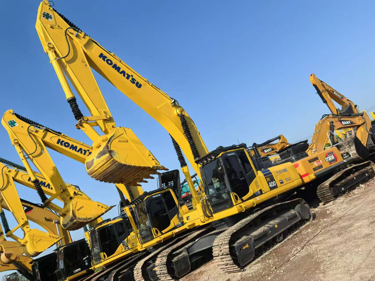 KOMATSU pc400-8 - Beltegraver: bilde 2 KOMATSU pc400-8 - Beltegraver: bilde 2