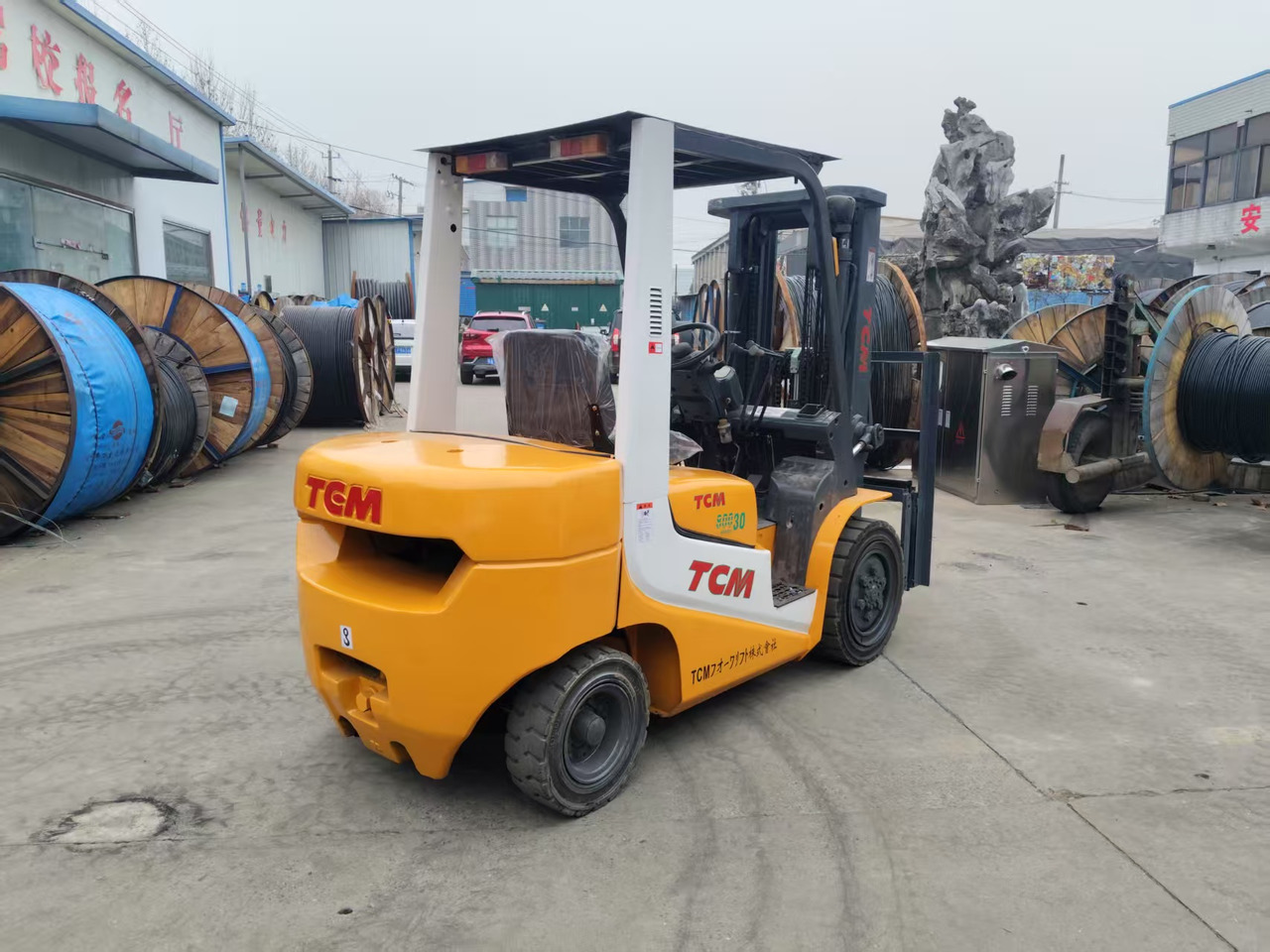 TCM FD30 Japan brand used 3 ton 4.5m diesel forklift Customizable mast clamps - Dieseltruck: bilde 5 TCM FD30 Japan brand used 3 ton 4.5m diesel forklift Customizable mast clamps - Dieseltruck: bilde 5