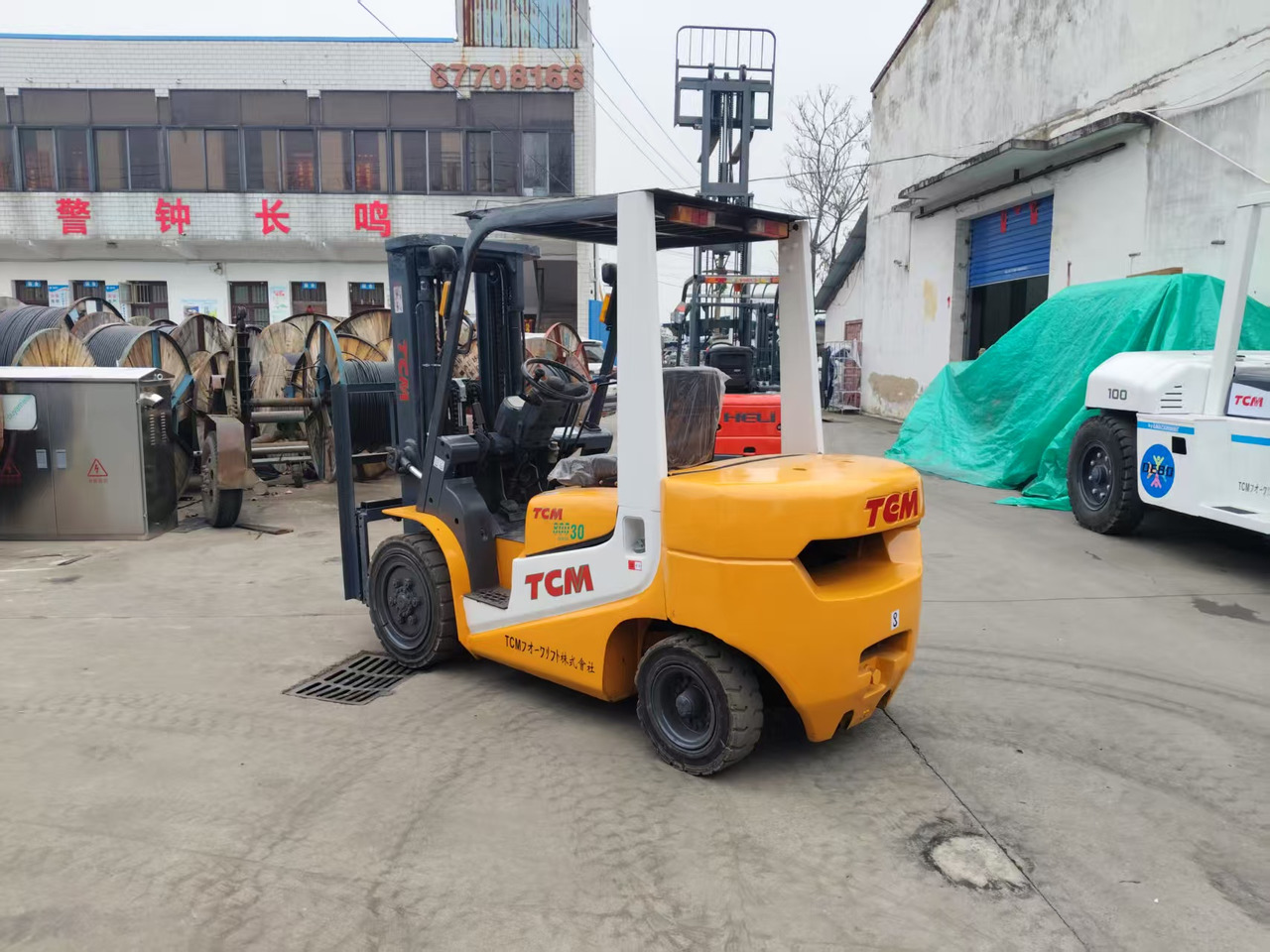 TCM FD30 Japan brand used 3 ton 4.5m diesel forklift Customizable mast clamps - Dieseltruck: bilde 4 TCM FD30 Japan brand used 3 ton 4.5m diesel forklift Customizable mast clamps - Dieseltruck: bilde 4