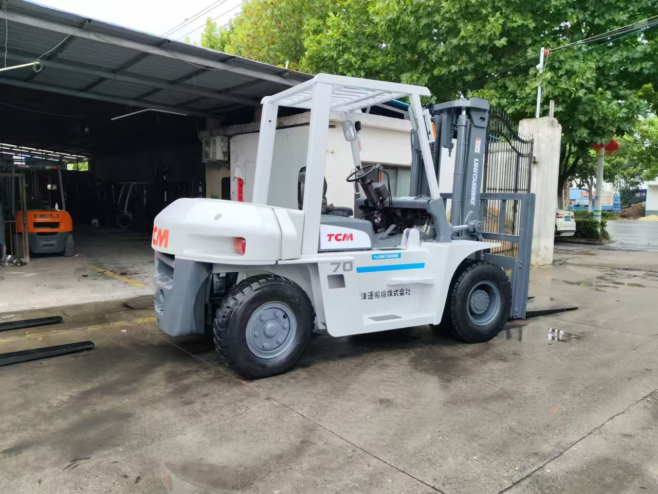 TCM FD70 japan brand 7 ton forklift used Customizable mast clamp side shift - Dieseltruck: bilde 4 TCM FD70 japan brand 7 ton forklift used Customizable mast clamp side shift - Dieseltruck: bilde 4