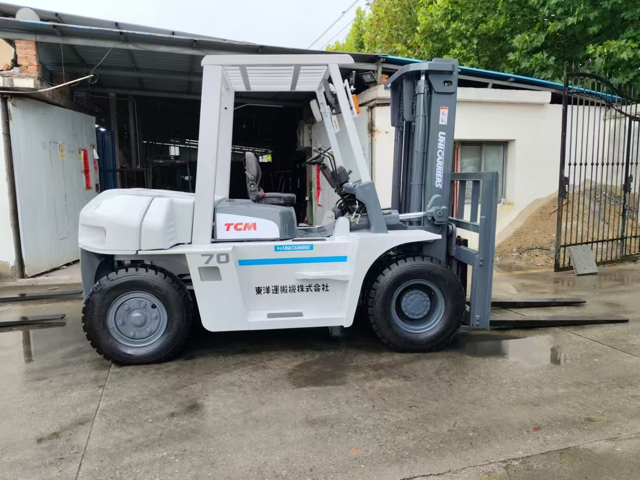 TCM FD70 japan brand 7 ton forklift used Customizable mast clamp side shift - Dieseltruck: bilde 1 TCM FD70 japan brand 7 ton forklift used Customizable mast clamp side shift - Dieseltruck: bilde 1
