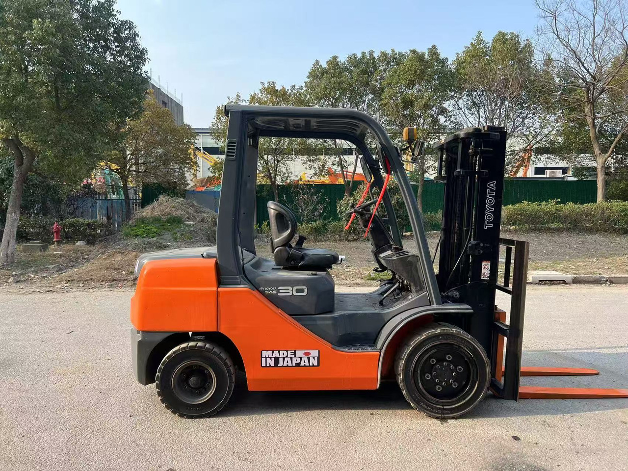 TOYOTA 3 ton 8F used japan brand diesel forklift - Dieseltruck: bilde 1 TOYOTA 3 ton 8F used japan brand diesel forklift - Dieseltruck: bilde 1
