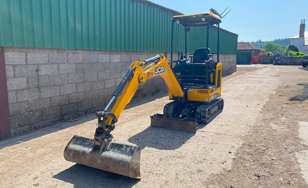 JCB 18 Z - Minigraver: bilde 1 JCB 18 Z - Minigraver: bilde 1