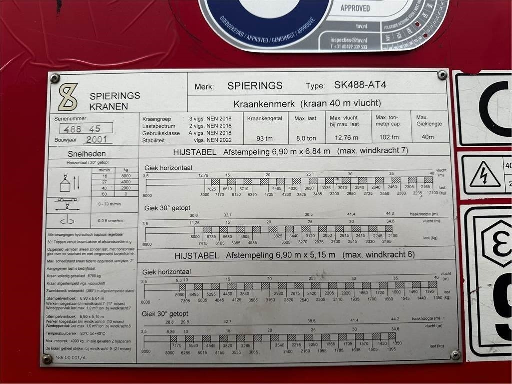 Spierings AT4 SK488 - 400V + diesel - Allterrengkran: bilde 3 Spierings AT4 SK488 - 400V + diesel - Allterrengkran: bilde 3