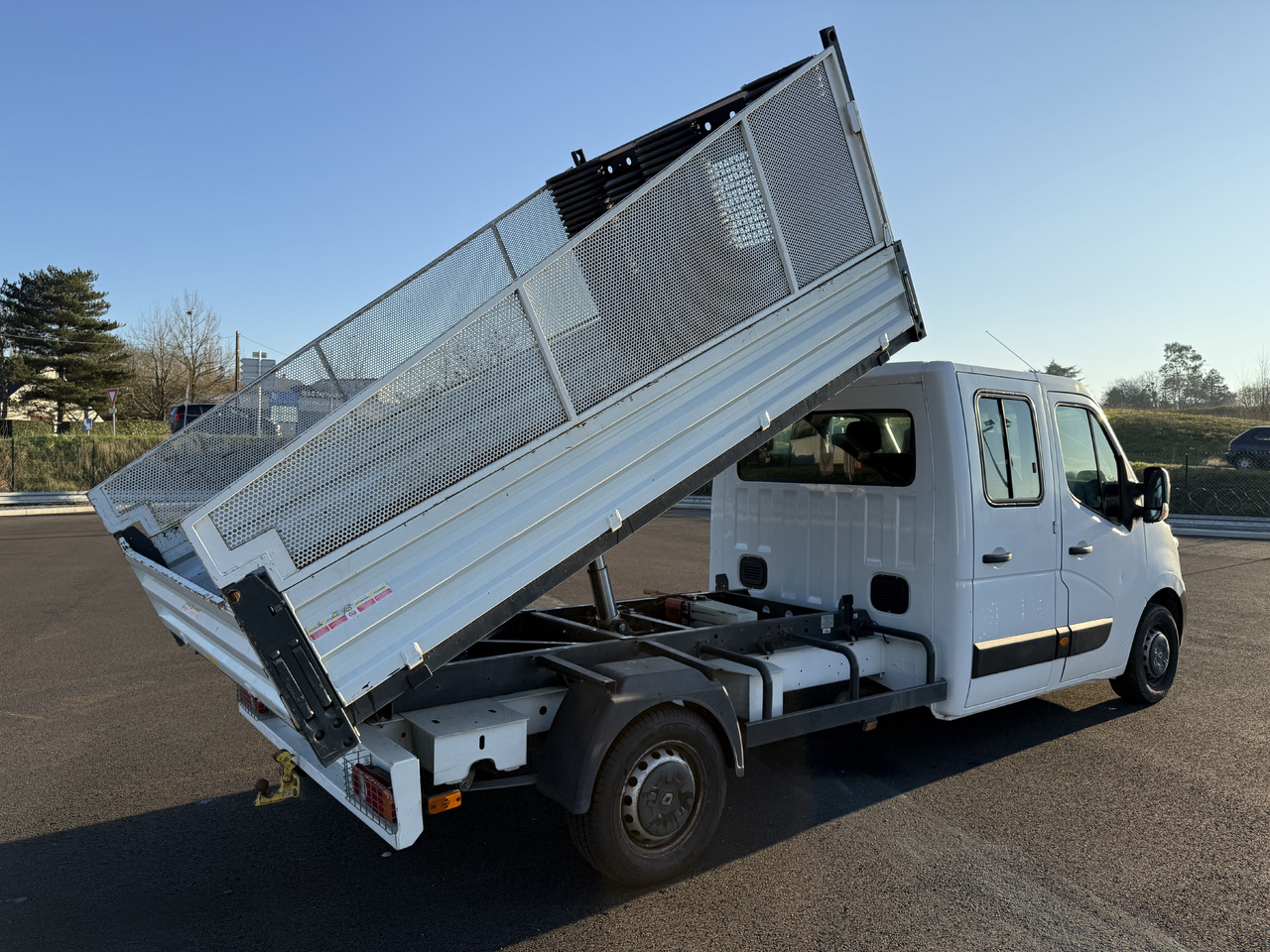 RENAULT MASTER 2.3DCI125 BENNE ACIER DOUBLE CABINE ROUE SIMPLE + REHAUSSE DE RIDELLE - Varebil med tipp: bilde 3 RENAULT MASTER 2.3DCI125 BENNE ACIER DOUBLE CABINE ROUE SIMPLE + REHAUSSE DE RIDELLE - Varebil med tipp: bilde 3