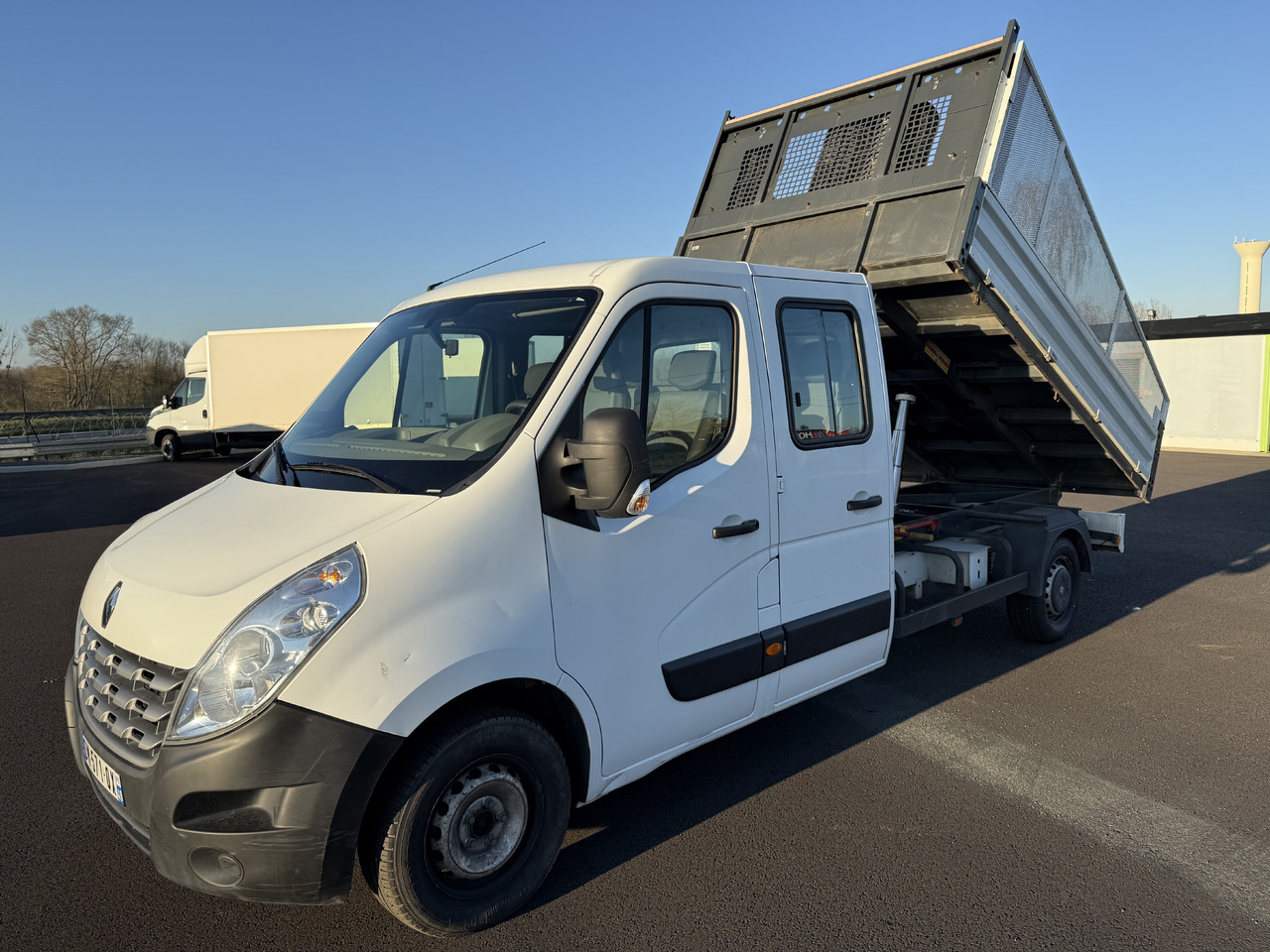 RENAULT MASTER 2.3DCI125 BENNE ACIER DOUBLE CABINE ROUE SIMPLE + REHAUSSE DE RIDELLE - Varebil med tipp: bilde 2 RENAULT MASTER 2.3DCI125 BENNE ACIER DOUBLE CABINE ROUE SIMPLE + REHAUSSE DE RIDELLE - Varebil med tipp: bilde 2
