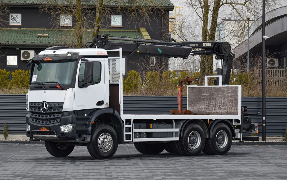 Mercedes-Benz AROCS 2636 / 6x4 / HIAB X-HIPRO 192 E-3 / WYSUW x3 / ROTATOR / STEROWANIE RADIOWE / UDT / PODPORY HYDRAULICZNE / AUTOMAT / KAMERA COFANIA / NISKI PRZEBIEG / SPROWADZONY - Annet utstyr: bilde 1 Mercedes-Benz AROCS 2636 / 6x4 / HIAB X-HIPRO 192 E-3 / WYSUW x3 / ROTATOR / STEROWANIE RADIOWE / UDT / PODPORY HYDRAULICZNE / AUTOMAT / KAMERA COFANIA / NISKI PRZEBIEG / SPROWADZONY - Annet utstyr: bilde 1