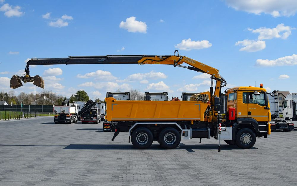 MAN TGS 26.400 / 6x4 / EURO 6 / UDT / HDS FASSI 165 / WYSUW x3 / ROTATOR / CHWYTAK / STEROWANIE RADIOWE / WZMOCNIONA RAMA / WYWROTKA / HYDROBURTA / AUTOMAT / 2017 / NOWE OPONY - 100% / NISKI PRZEBIEG - Tippbil, Kranbil: bilde 4 MAN TGS 26.400 / 6x4 / EURO 6 / UDT / HDS FASSI 165 / WYSUW x3 / ROTATOR / CHWYTAK / STEROWANIE RADIOWE / WZMOCNIONA RAMA / WYWROTKA / HYDROBURTA / AUTOMAT / 2017 / NOWE OPONY - 100% / NISKI PRZEBIEG - Tippbil, Kranbil: bilde 4