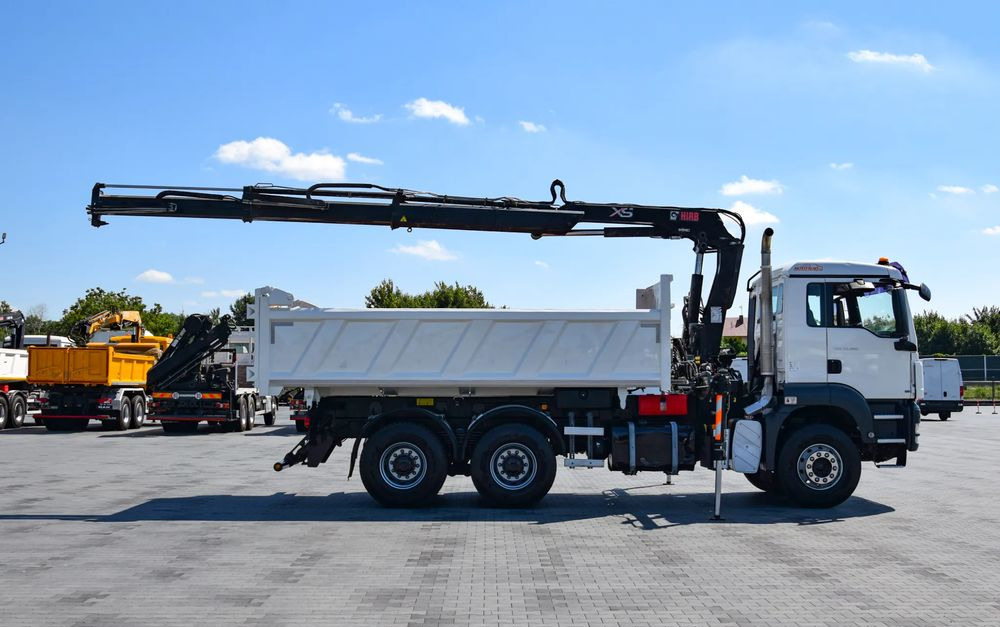 MAN TGS 33.360 / 6x4 / HDS HIAB 122 E-2 HIDUO / STEROWANIE RADIOWE / WYWROTKA / HYDROBURTA / AUTOMAT / KLIMA / TEMPOMAT / KAMERA COFANIA / SPROWADZONY - Tippbil: bilde 4 MAN TGS 33.360 / 6x4 / HDS HIAB 122 E-2 HIDUO / STEROWANIE RADIOWE / WYWROTKA / HYDROBURTA / AUTOMAT / KLIMA / TEMPOMAT / KAMERA COFANIA / SPROWADZONY - Tippbil: bilde 4