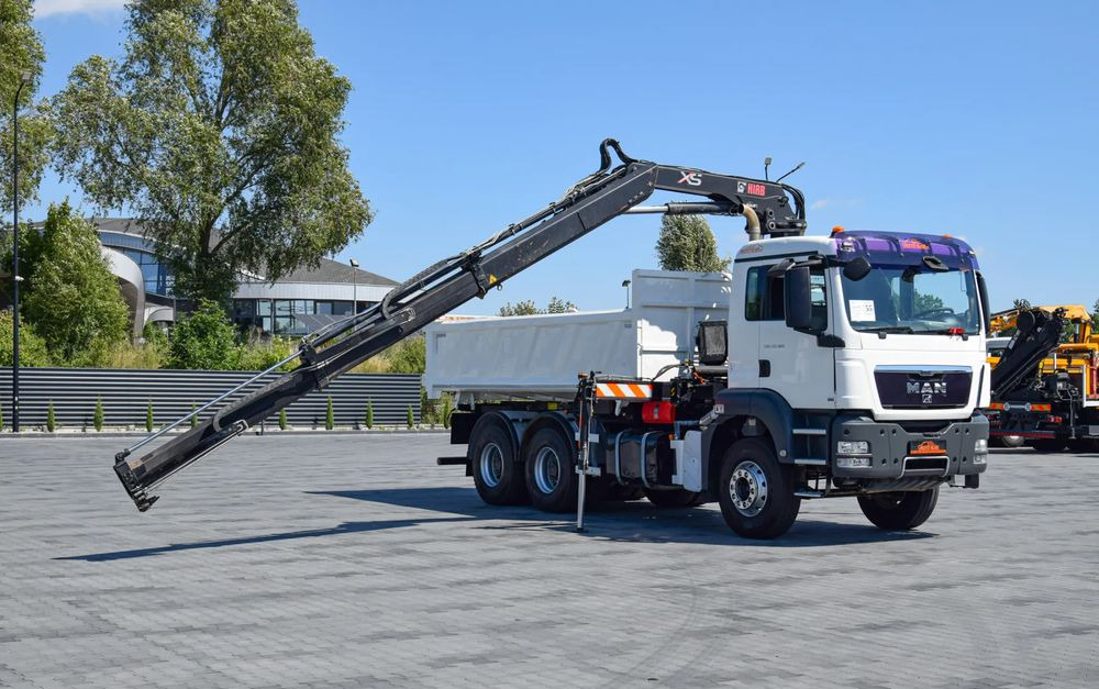 MAN TGS 33.360 / 6x4 / HDS HIAB 122 E-2 HIDUO / STEROWANIE RADIOWE / WYWROTKA / HYDROBURTA / AUTOMAT / KLIMA / TEMPOMAT / KAMERA COFANIA / SPROWADZONY - Tippbil: bilde 3 MAN TGS 33.360 / 6x4 / HDS HIAB 122 E-2 HIDUO / STEROWANIE RADIOWE / WYWROTKA / HYDROBURTA / AUTOMAT / KLIMA / TEMPOMAT / KAMERA COFANIA / SPROWADZONY - Tippbil: bilde 3