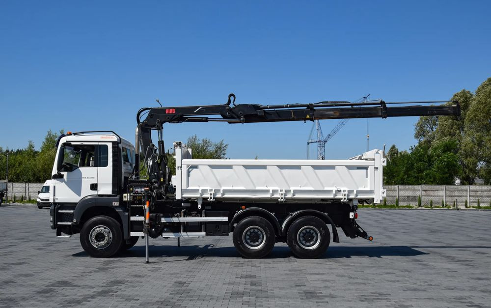 MAN TGS 33.360 / 6x4 / HDS HIAB 122 E-2 HIDUO / STEROWANIE RADIOWE / WYWROTKA / HYDROBURTA / AUTOMAT / KLIMA / TEMPOMAT / KAMERA COFANIA / SPROWADZONY - Tippbil, Kranbil: bilde 5 MAN TGS 33.360 / 6x4 / HDS HIAB 122 E-2 HIDUO / STEROWANIE RADIOWE / WYWROTKA / HYDROBURTA / AUTOMAT / KLIMA / TEMPOMAT / KAMERA COFANIA / SPROWADZONY - Tippbil, Kranbil: bilde 5