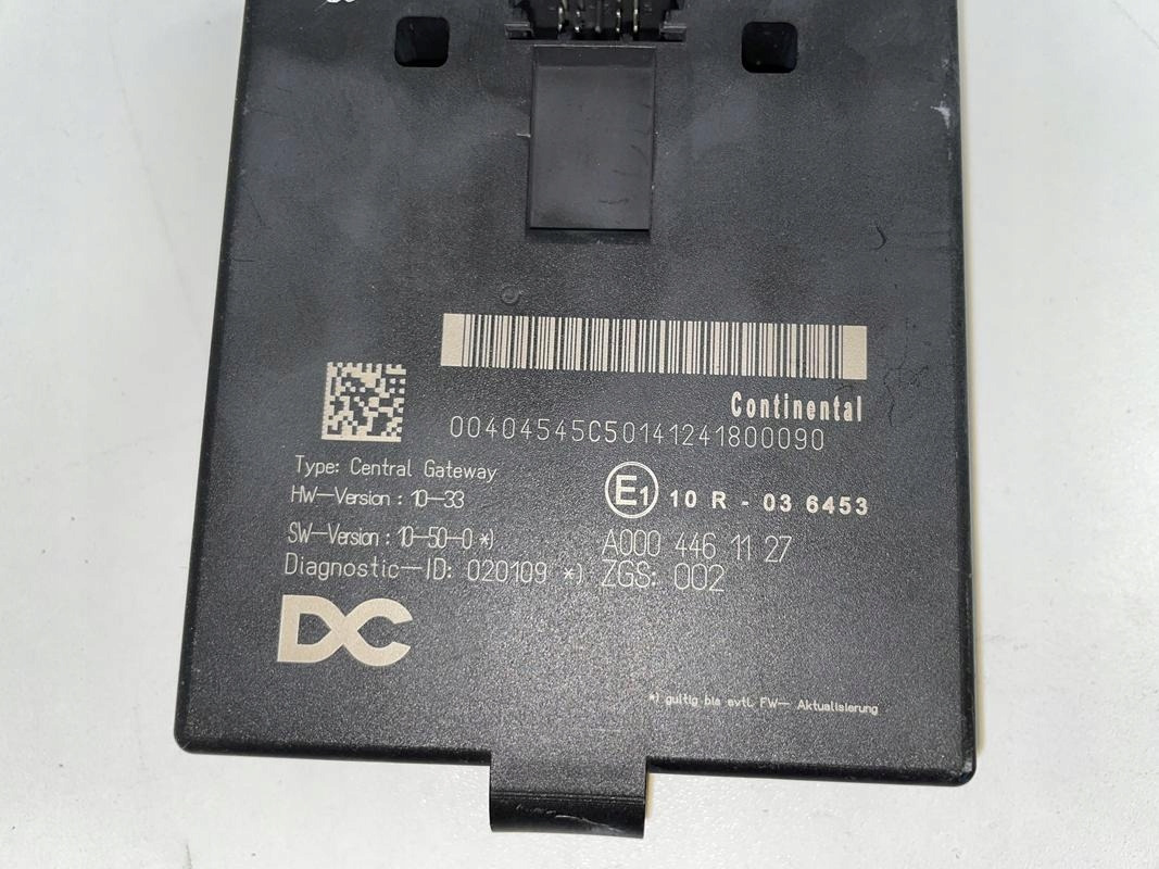 MERCEDES ACTROS MP4 STEROWNIK ZGS A0004461127 - Elektrisk system for Lastebil: bilde 2 MERCEDES ACTROS MP4 STEROWNIK ZGS A0004461127 - Elektrisk system for Lastebil: bilde 2