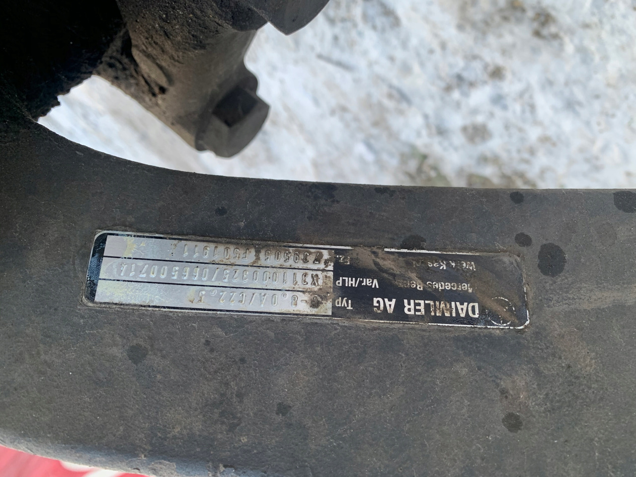 OŚ PRZEDNIA MERCEDES ACTROS MP4 ANTOS F-8.0/C22.5 - Foraksel for Lastebil: bilde 2 OŚ PRZEDNIA MERCEDES ACTROS MP4 ANTOS F-8.0/C22.5 - Foraksel for Lastebil: bilde 2