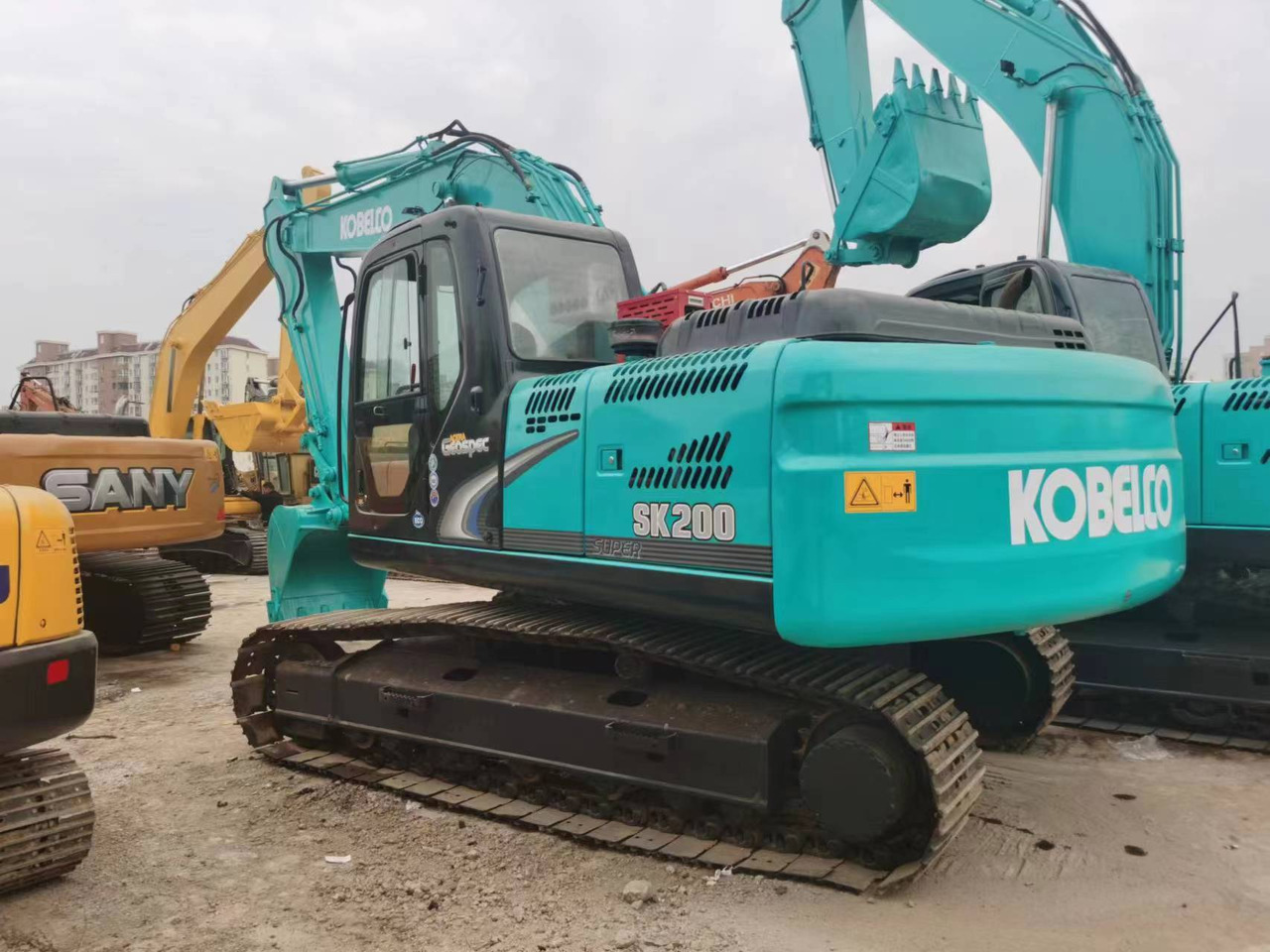 KOBELCO SK200-8 - Beltegraver: bilde 1 KOBELCO SK200-8 - Beltegraver: bilde 1