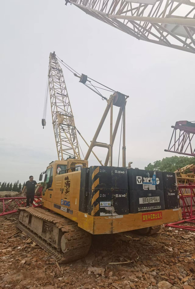 XCMG 55 TON XGC55 With Free-Fall system crane - Beltegående kran: bilde 2 XCMG 55 TON XGC55 With Free-Fall system crane - Beltegående kran: bilde 2
