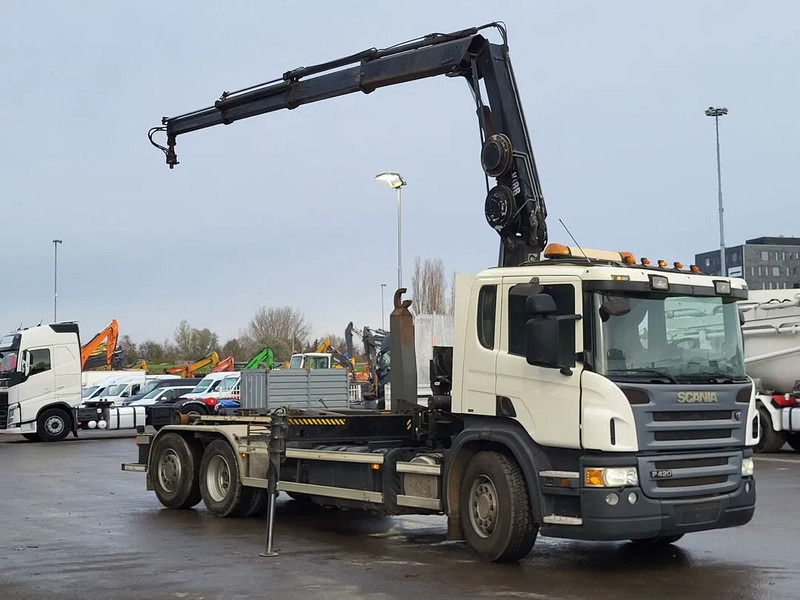 Scania P420 Crane Clima Cruise PTO Camera Euro5 2008 - Kranbil: bilde 4 Scania P420 Crane Clima Cruise PTO Camera Euro5 2008 - Kranbil: bilde 4