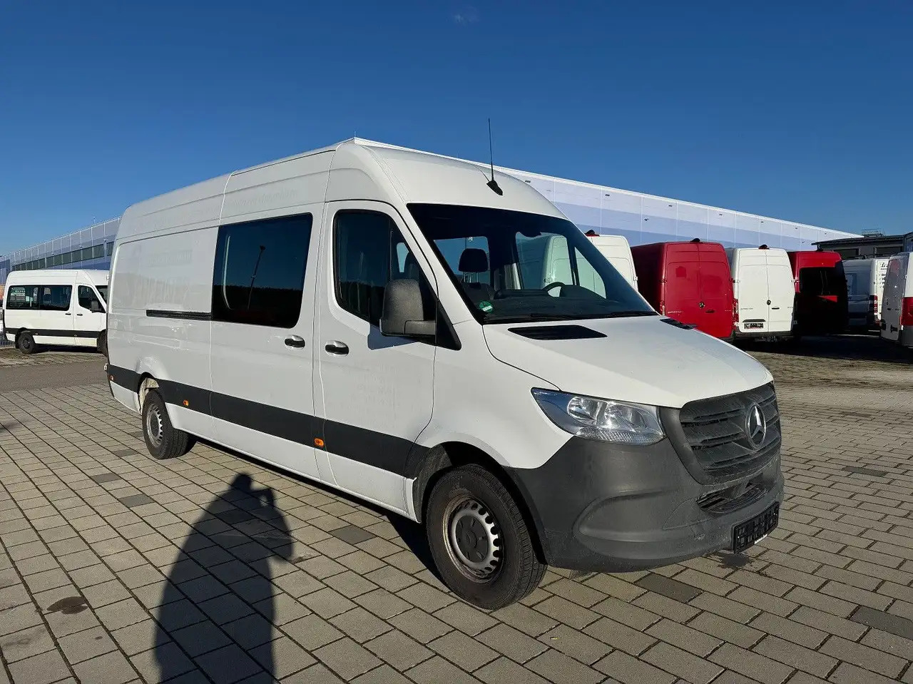 Mercedes-Benz Sprinter 316 CDI Maxi Lang Hoch Mixto AHK - Kassebil, Varebil med dobbelt førerhus: bilde 2 Mercedes-Benz Sprinter 316 CDI Maxi Lang Hoch Mixto AHK - Kassebil, Varebil med dobbelt førerhus: bilde 2