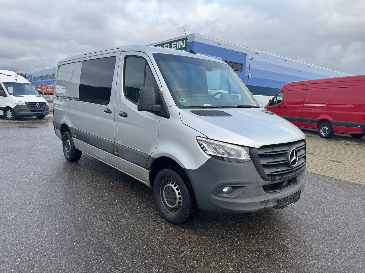 Mercedes-Benz Sprinter 317 CDI Flach Lang Mixto Klima LED - Kassebil, Varebil med dobbelt førerhus: bilde 2 Mercedes-Benz Sprinter 317 CDI Flach Lang Mixto Klima LED - Kassebil, Varebil med dobbelt førerhus: bilde 2