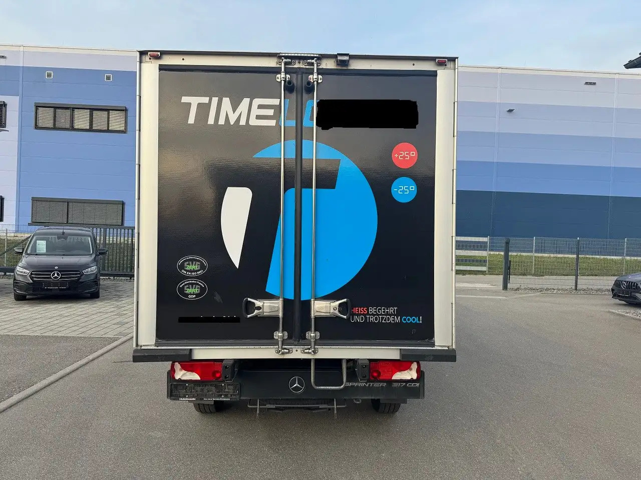 Mercedes-Benz Sprinter 317 CDI Lang Tiefkühlkoffer Carrier - Kjølebil: bilde 4 Mercedes-Benz Sprinter 317 CDI Lang Tiefkühlkoffer Carrier - Kjølebil: bilde 4
