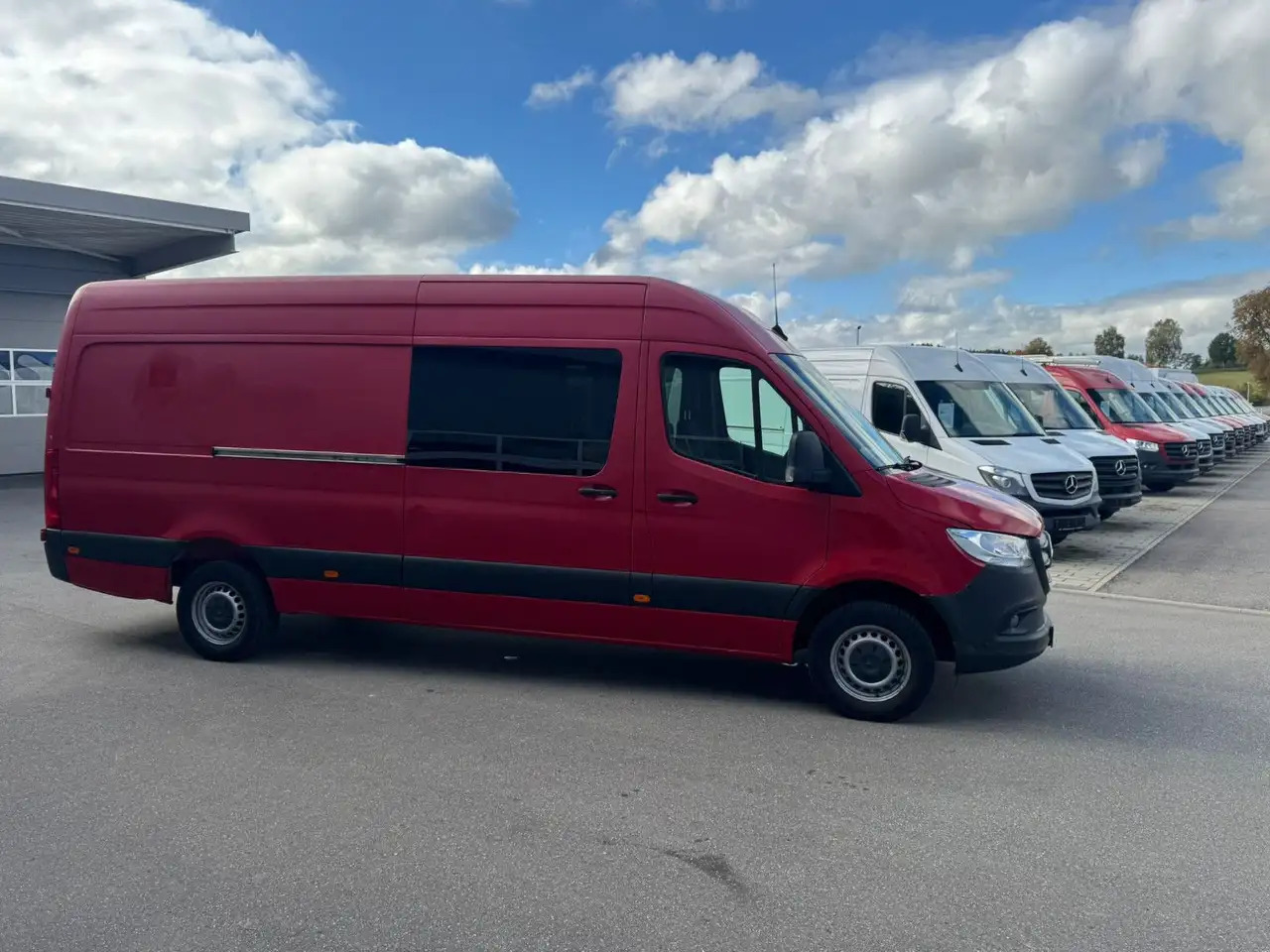 Mercedes-Benz Sprinter 317 CDI Maxi Lang Mixto AHK 3,5t MBUX - Varebil med dobbelt førerhus: bilde 3 Mercedes-Benz Sprinter 317 CDI Maxi Lang Mixto AHK 3,5t MBUX - Varebil med dobbelt førerhus: bilde 3